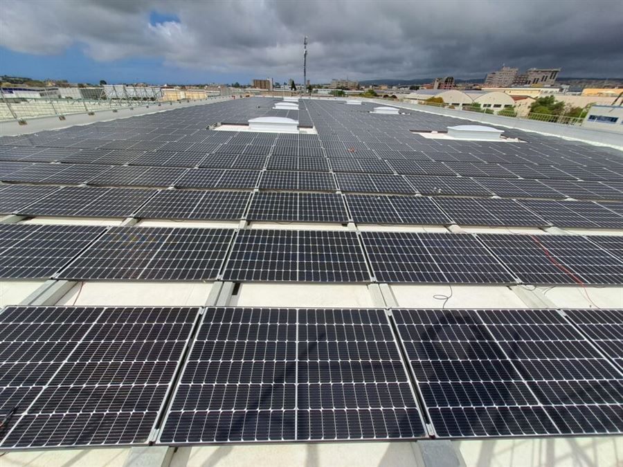 Impianto fotovoltaico stabilimento <span>Centro Cash</span> di Sassari